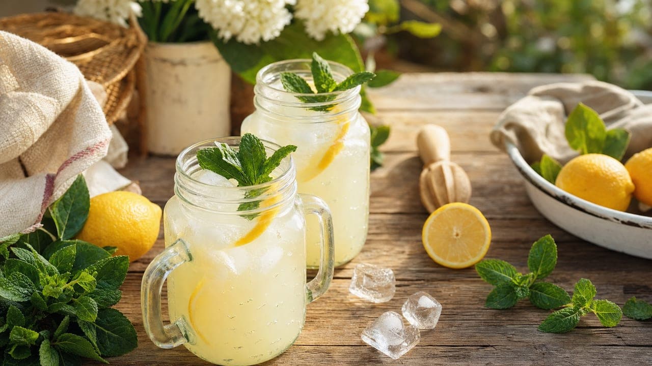 Házi limonádé – Reggeli, snack & italok recept