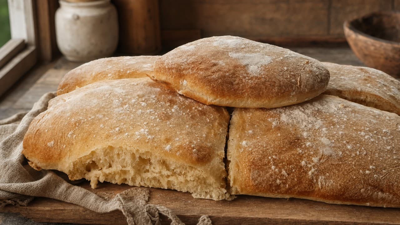 Ciabatta (kenyértészta) – Pékáru & kenyér recept