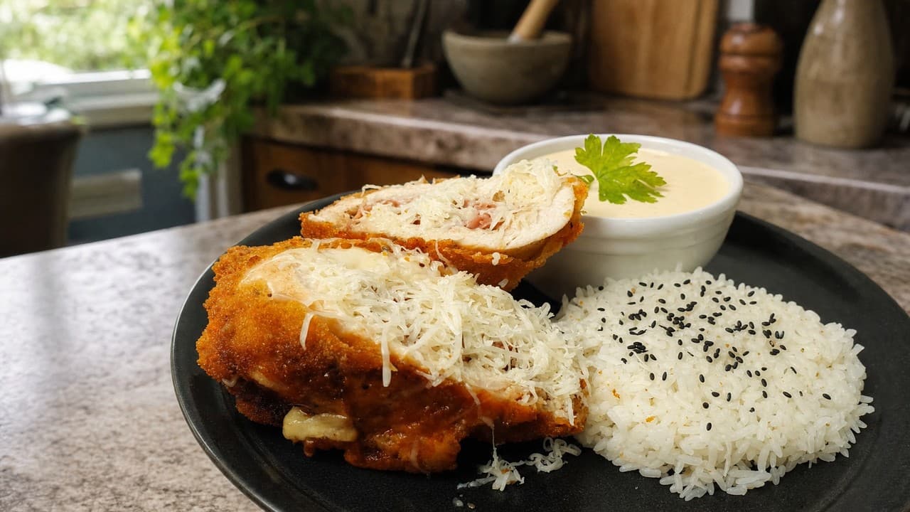 Cordon bleu pulykából, házi tartár mártással – Húsos & Egytálételek recept