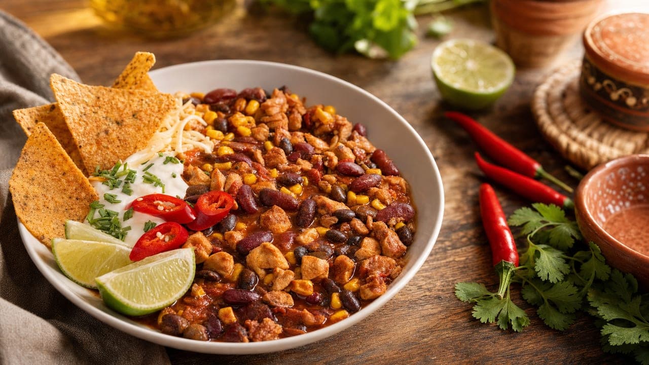 Csirkés-chilis bab – extrán ízbomba – Húsos & Egytálételek recept