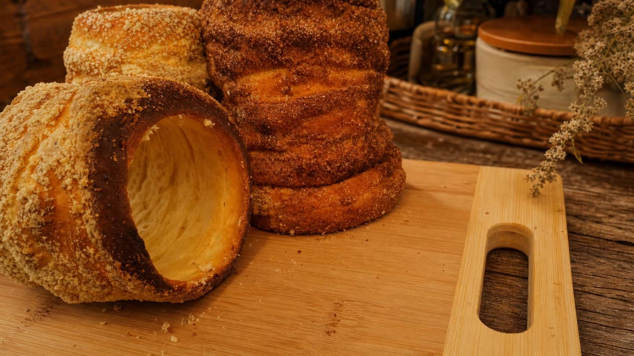 Házi kürtőskalács – Pékáru & kenyér recept