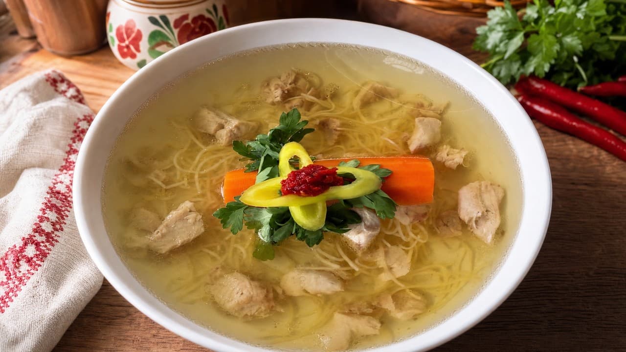 Csirkehúsleves – Levesek & főzelékek recept