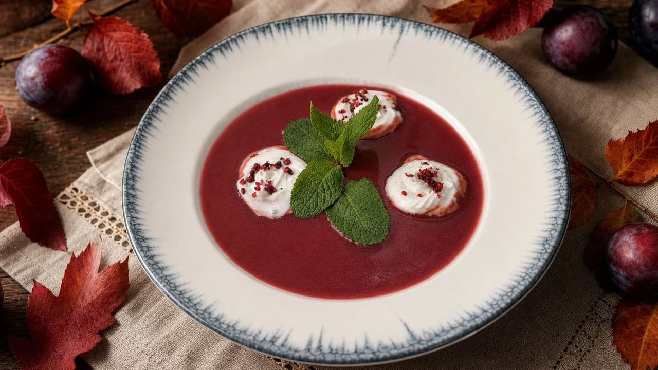 Őszi szilvakrémleves – Levesek & főzelékek recept
