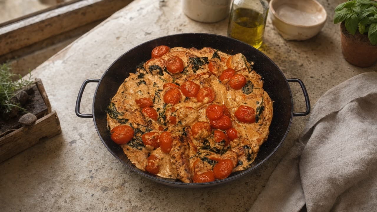 Toszkán csirkemell – Húsos & Egytálételek recept